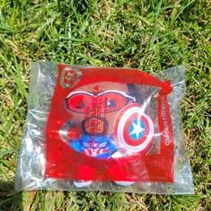 CAPTAIN AMERICA HAPPY MEAL TOY 2024 NEW SEALED